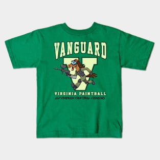 Virginia Paintball player Vanguard Kids T-Shirt